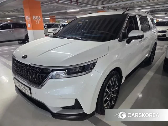 Kia Carnival 4th generation 2021 Белый из Кореи
