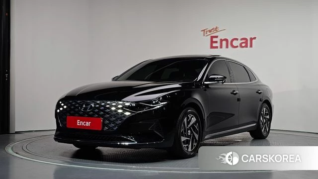 Hyundai The New Grandeur IG Hybrid 2022 Черный из Кореи