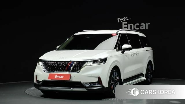 Kia Carnival 4th generation 2021 Белый из Кореи