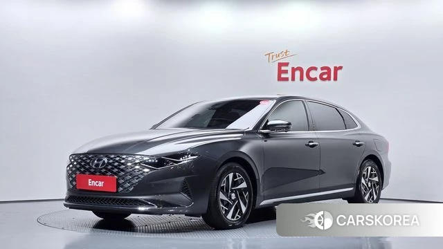 Hyundai The New Grandeur IG Hybrid 2020 Серый из Кореи