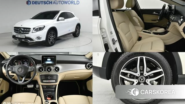 Mercedes-Benz GLA-Class X156 2018 Белый из Кореи