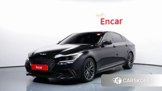 Genesis G80 2018 Черный из Кореи