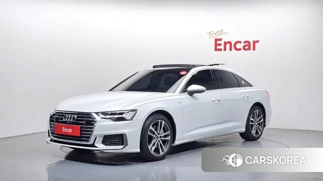 Audi A6 (C8) 2023 Белый из Кореи
