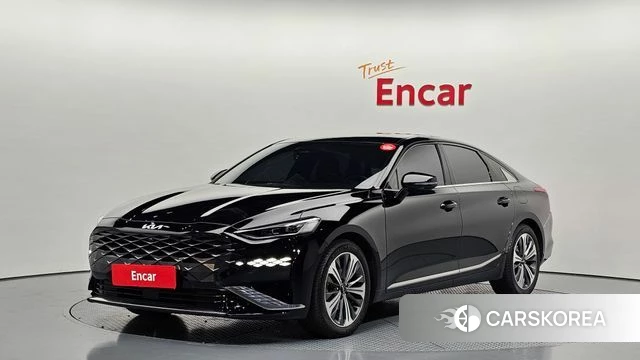 Kia K8 Hybrid 2022 Черный из Кореи