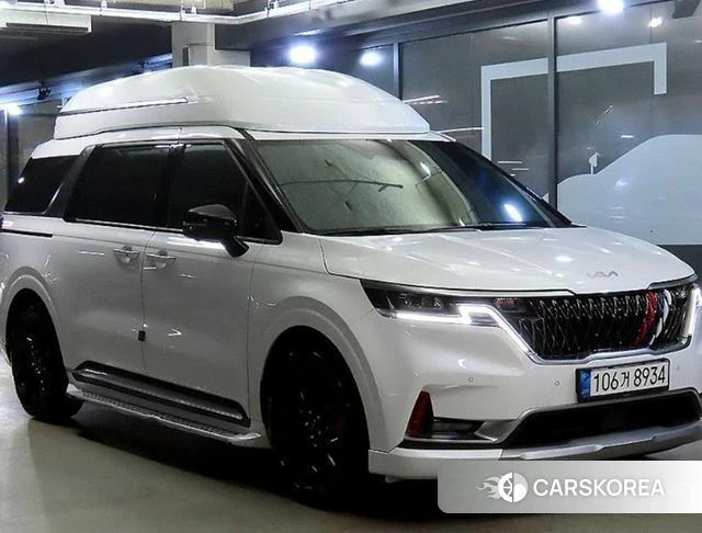 Kia Carnival 4th generation 2021 Белый из Кореи