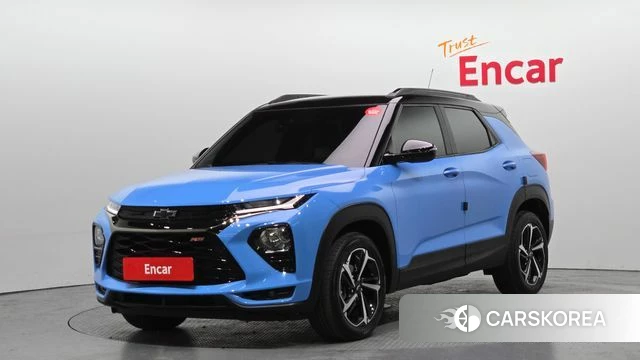 Chevrolet (GM Daewoo) Trailblazer 2022 Синий из Кореи