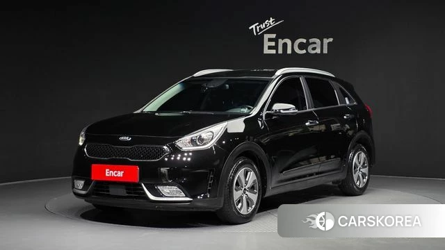 Kia Niro 2018 Черный из Кореи