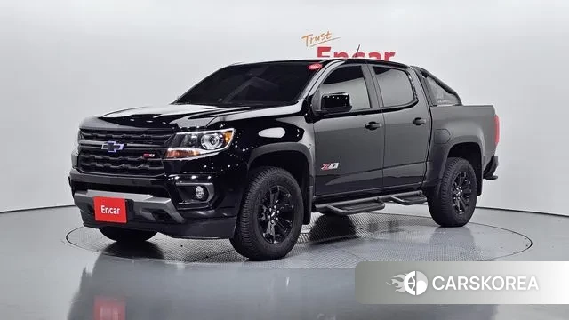 Chevrolet (GM Daewoo) Real New Colorado 2021 Черный из Кореи