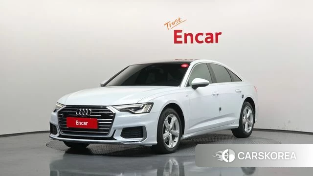 Audi A6 (C8) 2020 Белый из Кореи