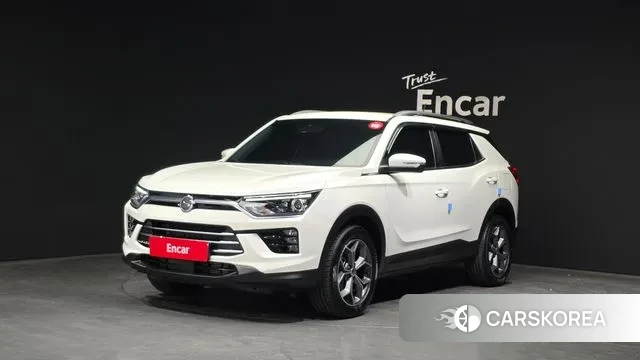 Ssangyong Beautiful Korando 2021 Белый из Кореи
