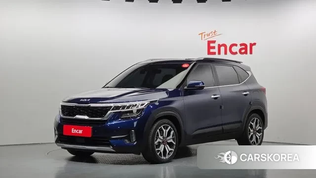 Kia Seltos 2022 Синий из Кореи