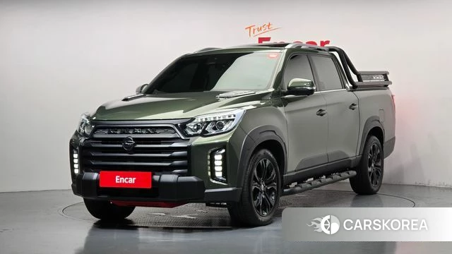 Ssangyong The New Rexton Sports Cannes 2022 Зеленый из Кореи