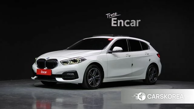 BMW 1 Series (F40) 2020 Белый из Кореи