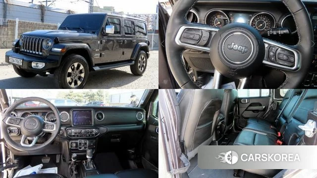 Jeep Wrangler (JL) 2019 Серый из Кореи