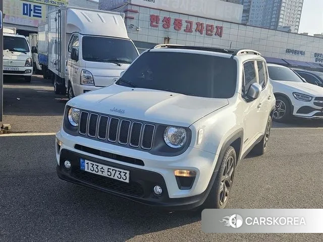 Jeep Renegade 2022 Белый из Кореи