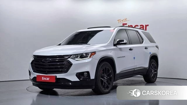 Chevrolet (GM Daewoo) Traverse 2020 Белый из Кореи