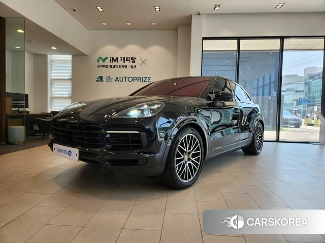 Porsche Cayenne (PO536) 2021 Черный из Кореи