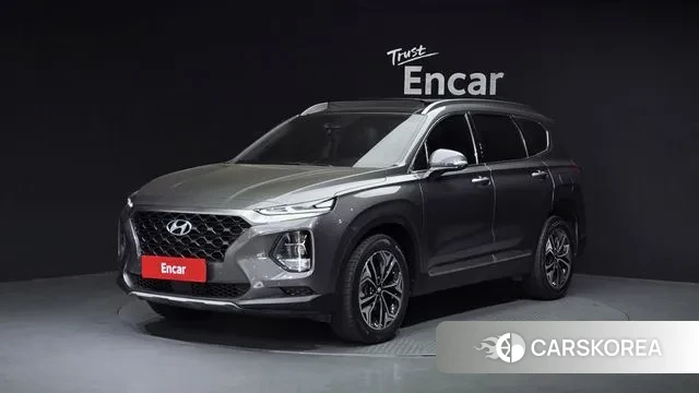 Hyundai Santa Fe TM 2018 Серый из Кореи