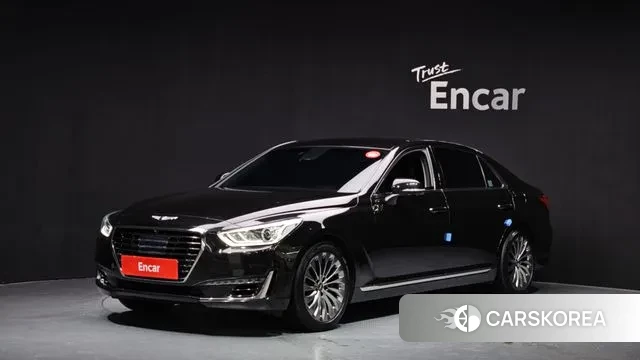 Genesis EQ900 2018 Черный из Кореи