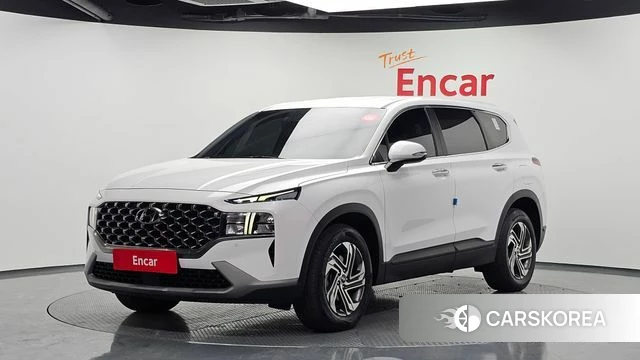 Hyundai The New Santa Fe 2022 Белый из Кореи