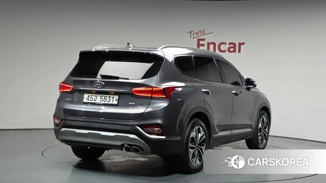 Hyundai Santa Fe TM 2018 Серый из Кореи
