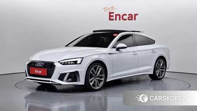 Audi A5 (F5) 2023 Белый из Кореи