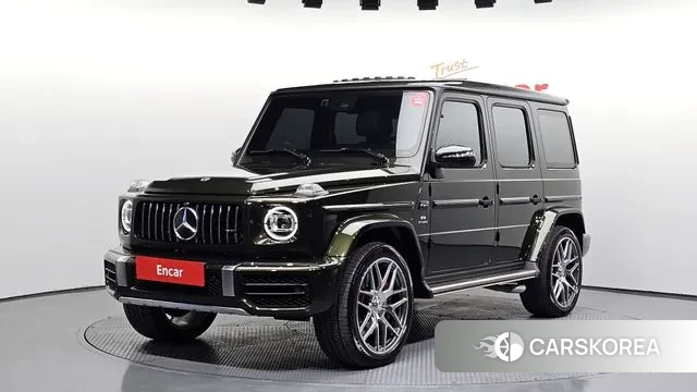 Mercedes-Benz G-Class W463b 2023 Темно-зеленый из Кореи