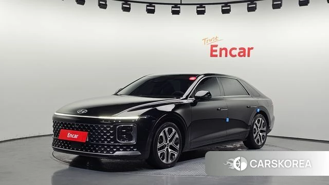 Hyundai Grandeur (GN7) 2023 Черный из Кореи
