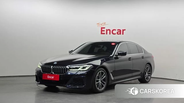 BMW 5 Series (G30) 2023 Синий из Кореи