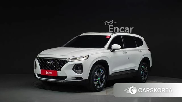 Hyundai Santa Fe TM 2018 Белый из Кореи