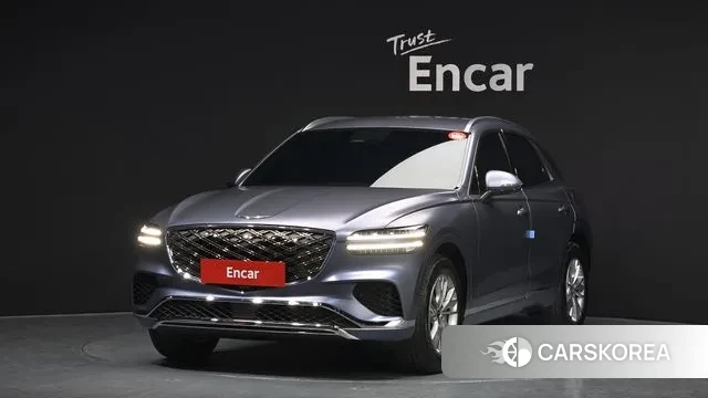 Genesis GV70 2025 Небесно-голубой из Кореи