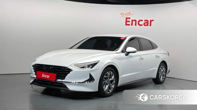 Hyundai Sonata (DN8) 2019 Белый из Кореи