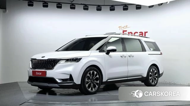 Kia Carnival 4th generation 2021 Белый из Кореи