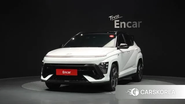 Hyundai Kona (SX2) 2024 Белый из Кореи