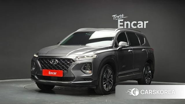 Hyundai Santa Fe TM 2018 Серый из Кореи