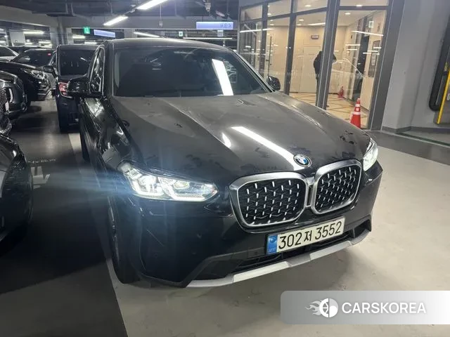 BMW X4 (G02) 2021 Черный из Кореи