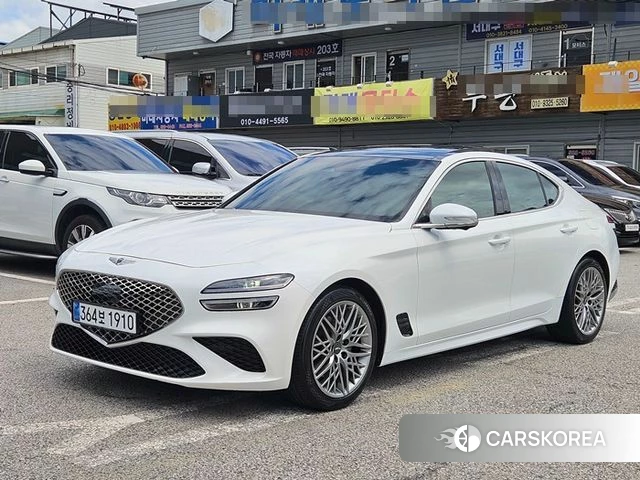Genesis The New G70 2021 Белый из Кореи