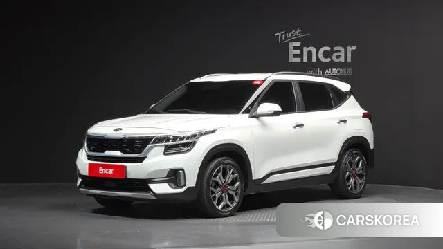 Kia Seltos 2021 Белый из Кореи