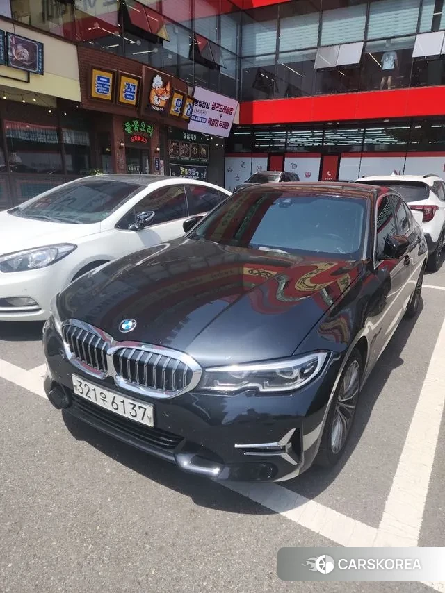 BMW 3 Series (G20) 2020 Черный из Кореи