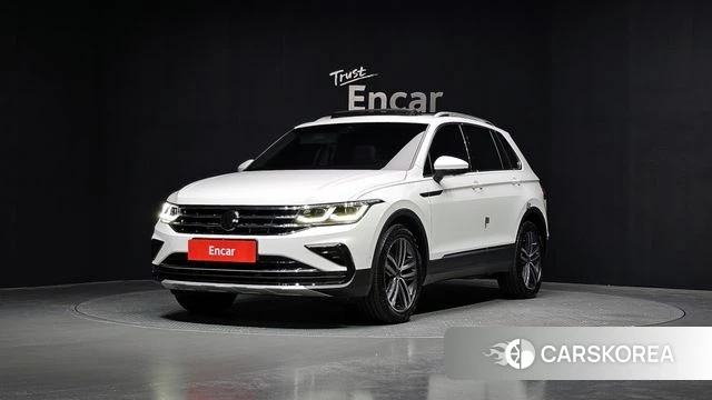 Volkswagen Tiguan second Generation 2024 Белый из Кореи
