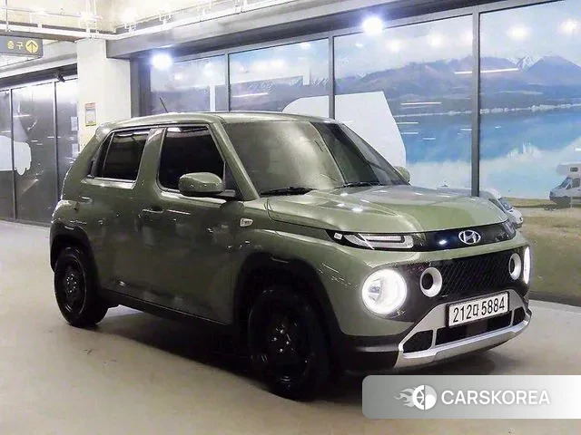 Hyundai Casper 2023 Светло-зеленый из Кореи