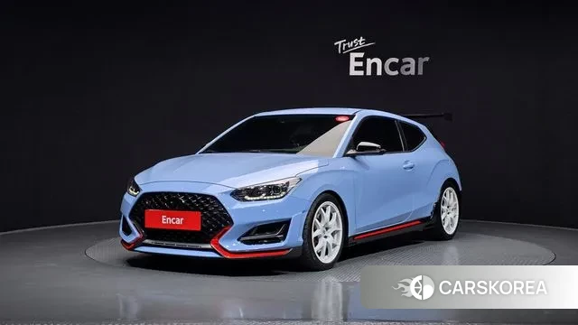 Hyundai Veloster (JS) 2020 Небесно-голубой из Кореи