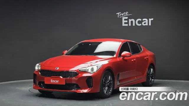 Kia Stinger 2019 Красный из Кореи