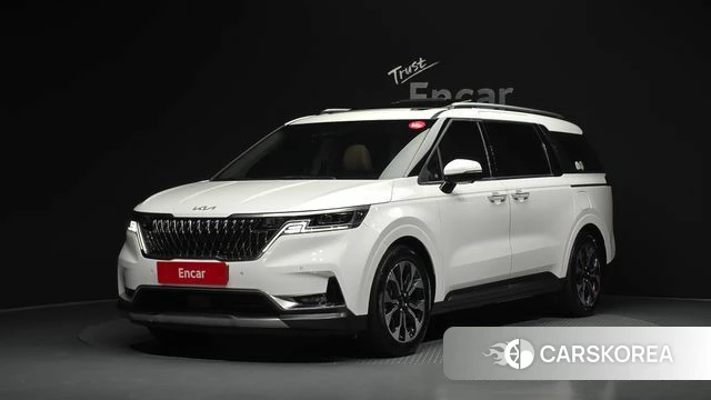 Kia Carnival 4th generation 2023 Белый из Кореи