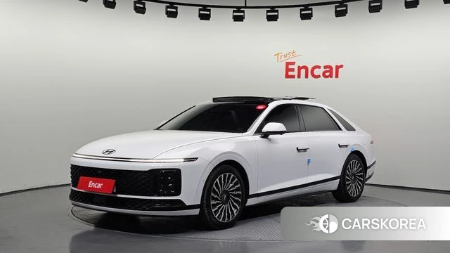 Hyundai Grandeur (GN7) 2025 Белый из Кореи