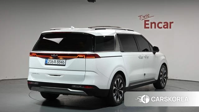 Kia Carnival 4th generation 2021 Белый из Кореи