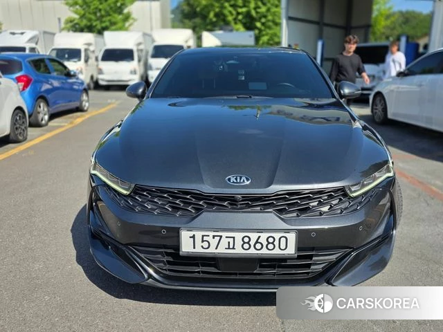 Kia K5 3rd generation 2021 Серый из Кореи
