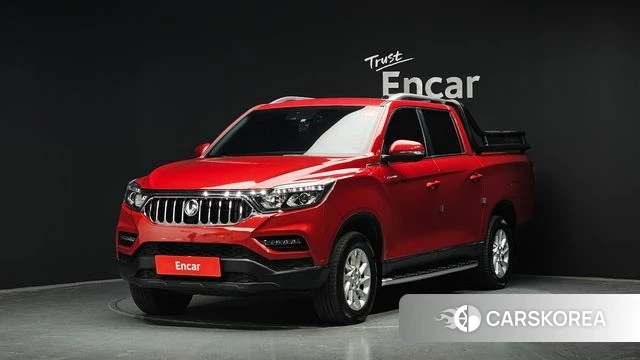 Ssangyong Rexton Sports Cannes 2019 Красный из Кореи