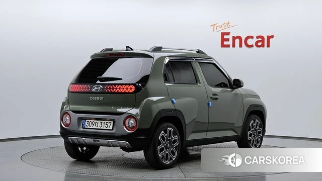 Hyundai Casper 2022 Зеленый из Кореи