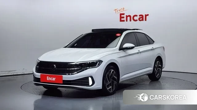 Volkswagen 7th Generation of Jetta 2023 Белый из Кореи